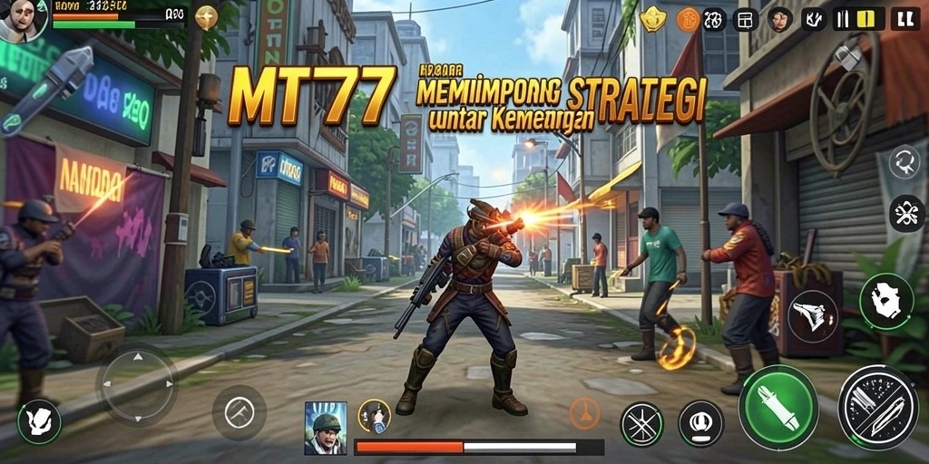 Screenshot gameplay MT777 menampilkan pertempuran strategis yang mendebarkan.