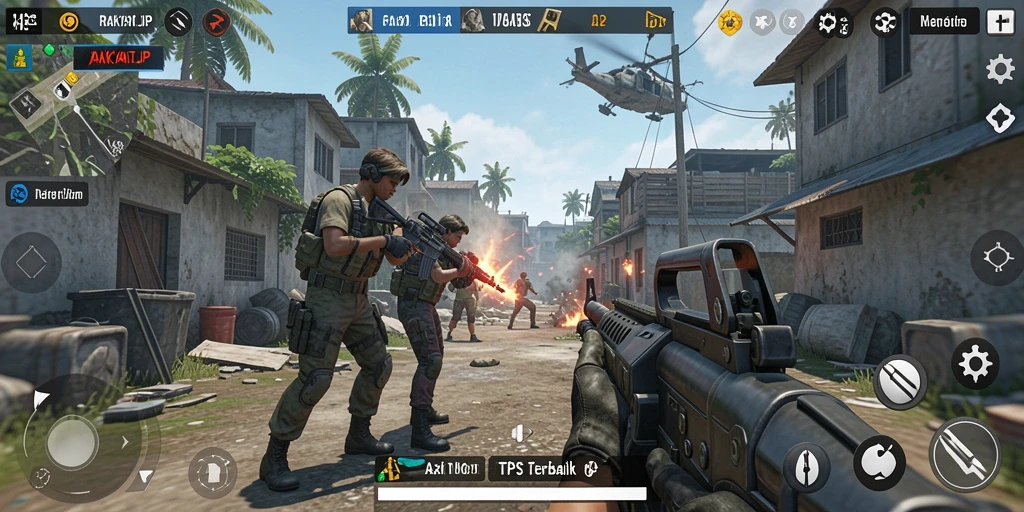 Tampilan gameplay menegangkan RAKYATJP dengan grafis memukau.